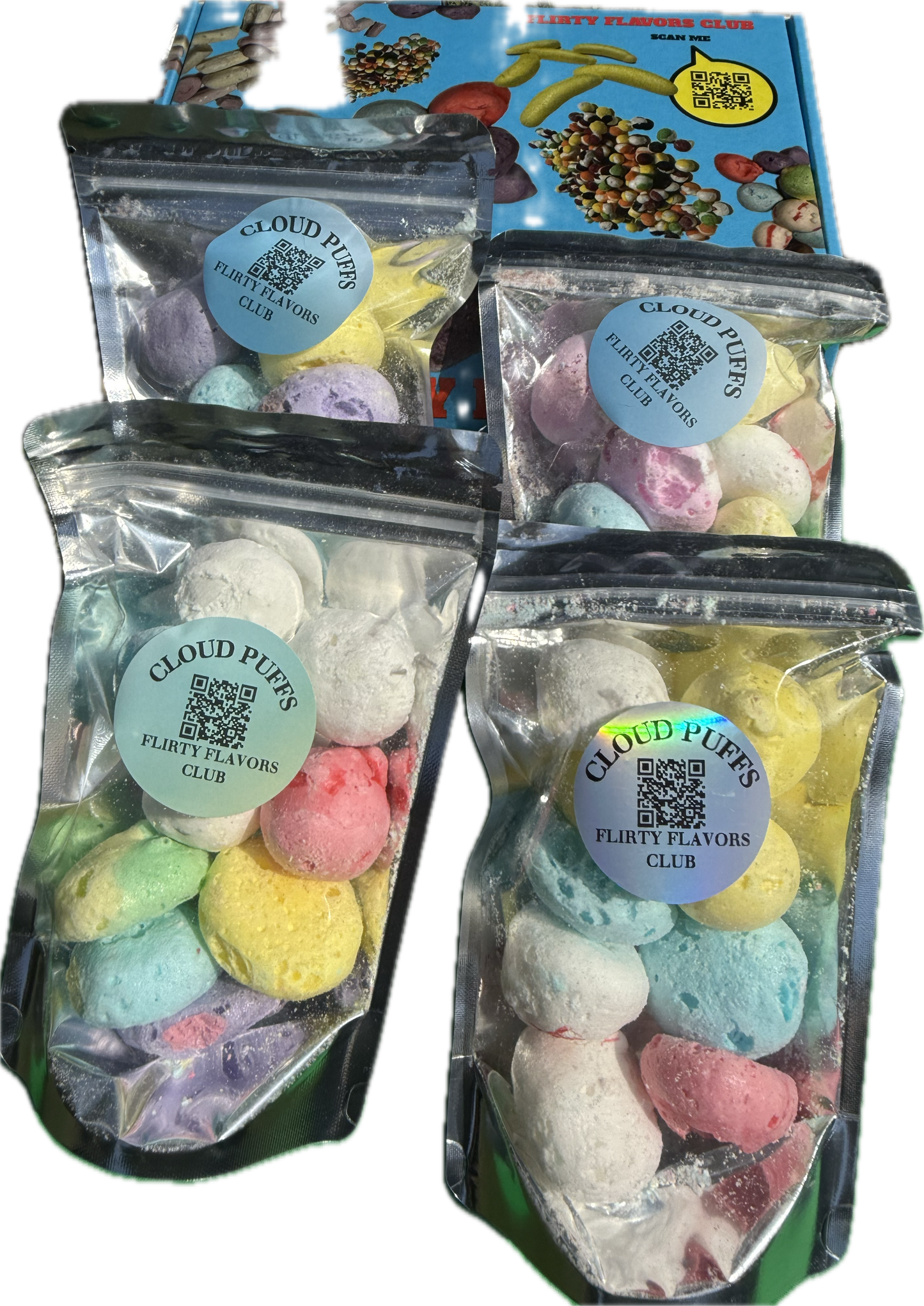 Cloud Puff Box - Flirty Flavors Club